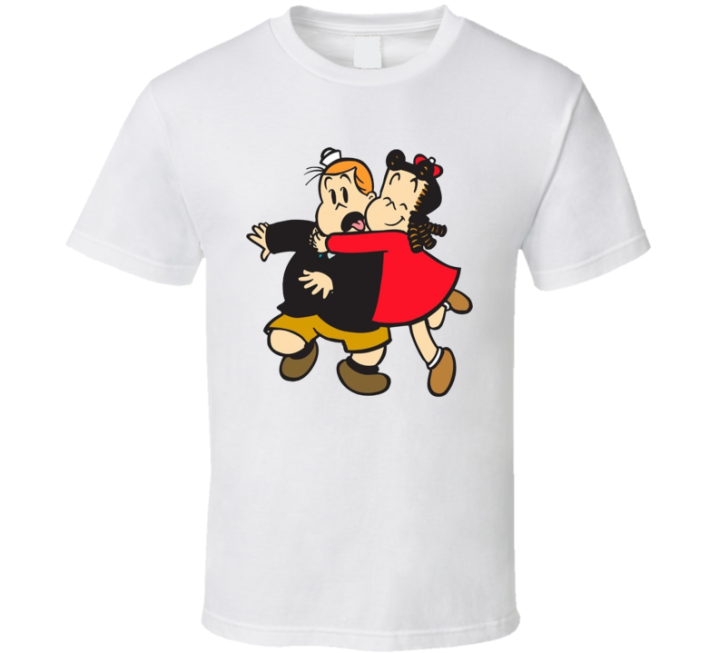 Little Lulu Show Valentines Retro Cartoon T Shirt