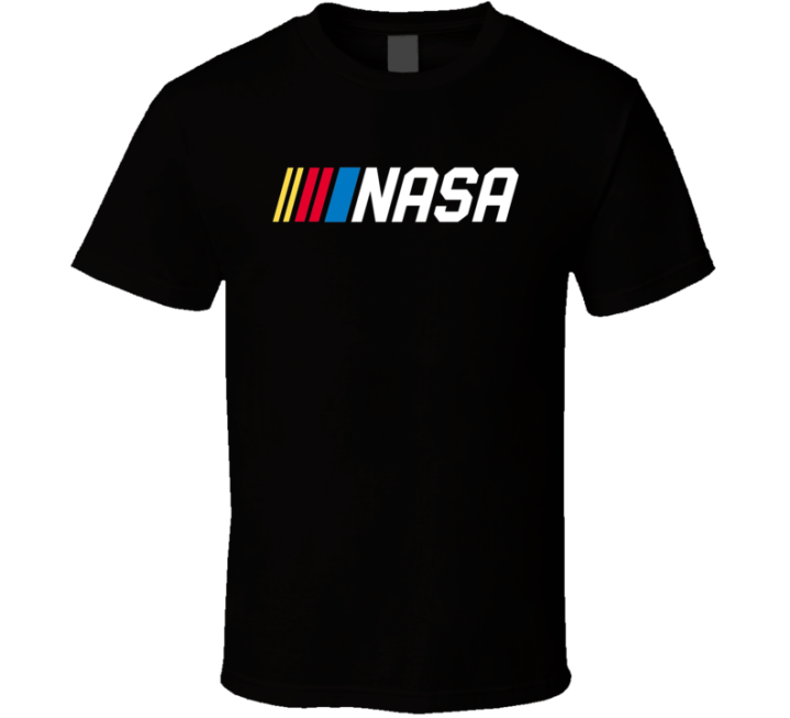 Nasa Nascar Parody T Shirt