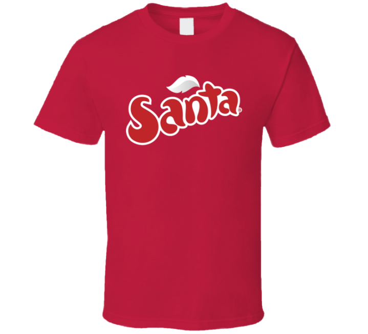 Santa Fanta Soda Christmas Gift T Shirt