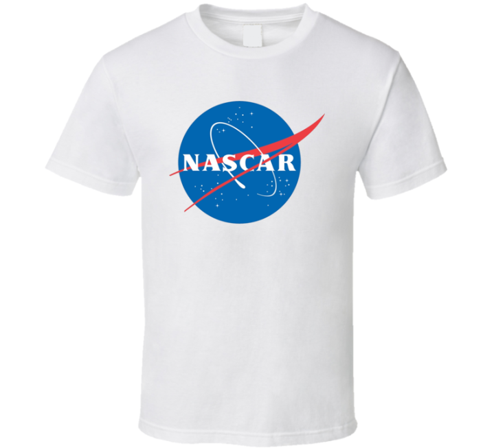 Nascar Nasa Parody T Shirt