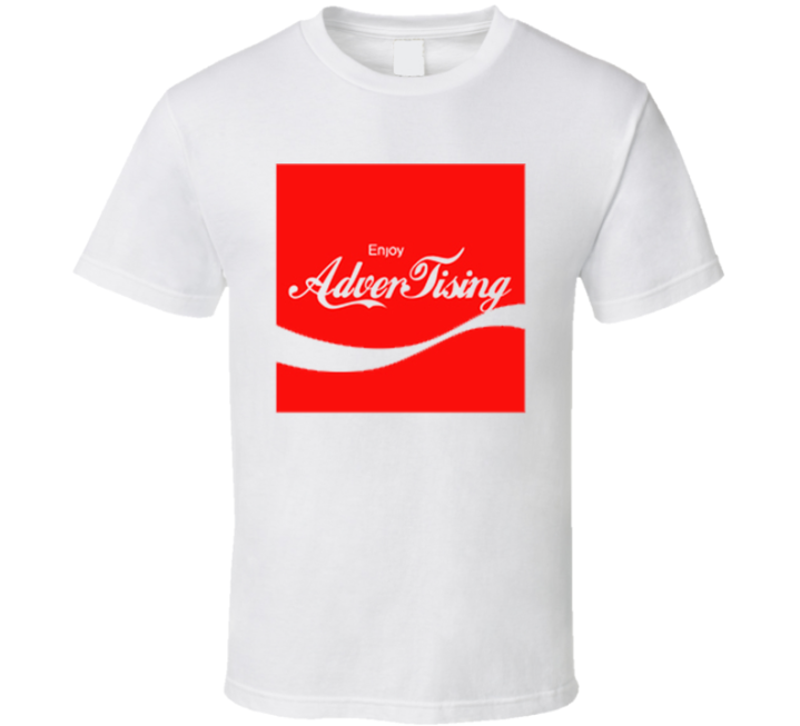 Enjoy Advertising Cola Parody T Shirt