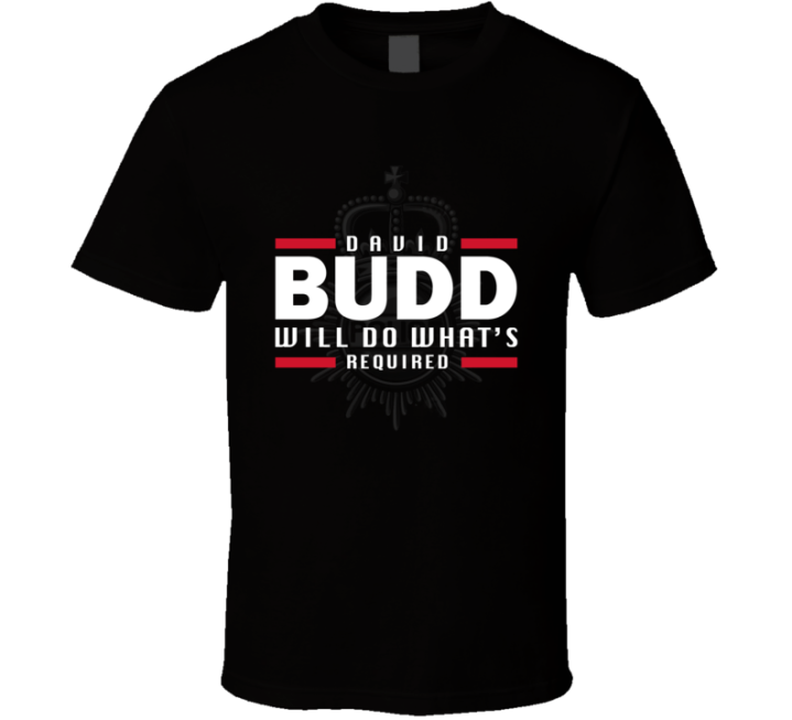 David Budd Do What's Required Bodyguard T Shirt