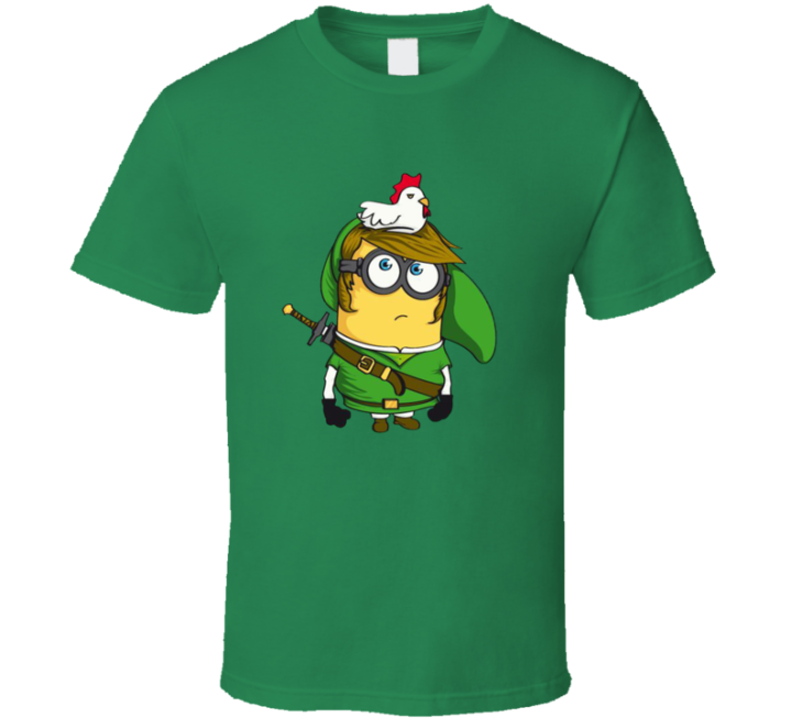 Minions Despicable Me Zelda Parody T Shirt