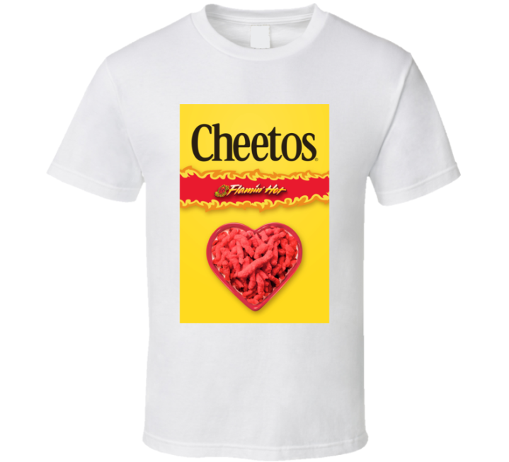 Cheetos Flamin Hot Cheerios Cereal Parody Meme T Shirt