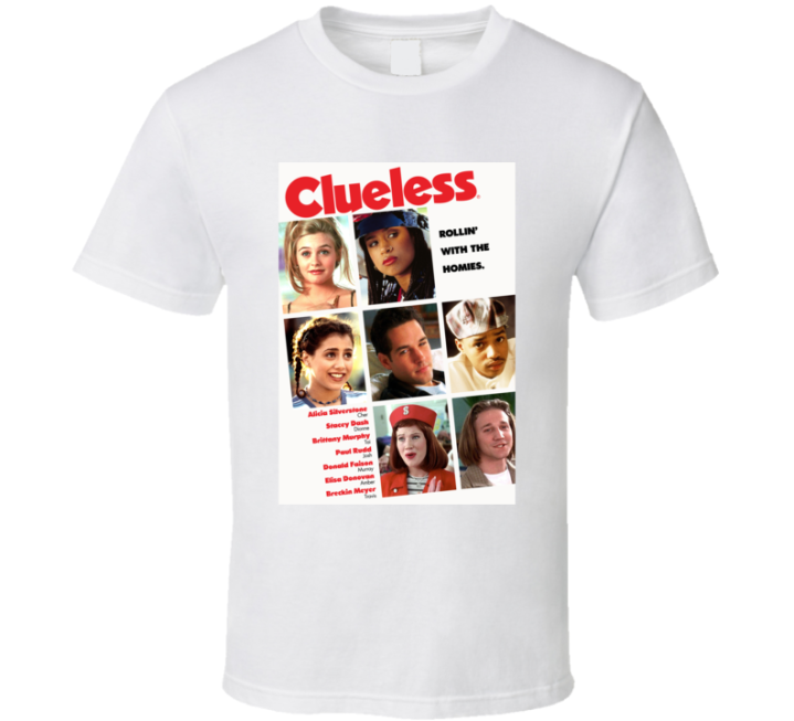 Clueless Rollin With The Homies Teen Movie T Shirt