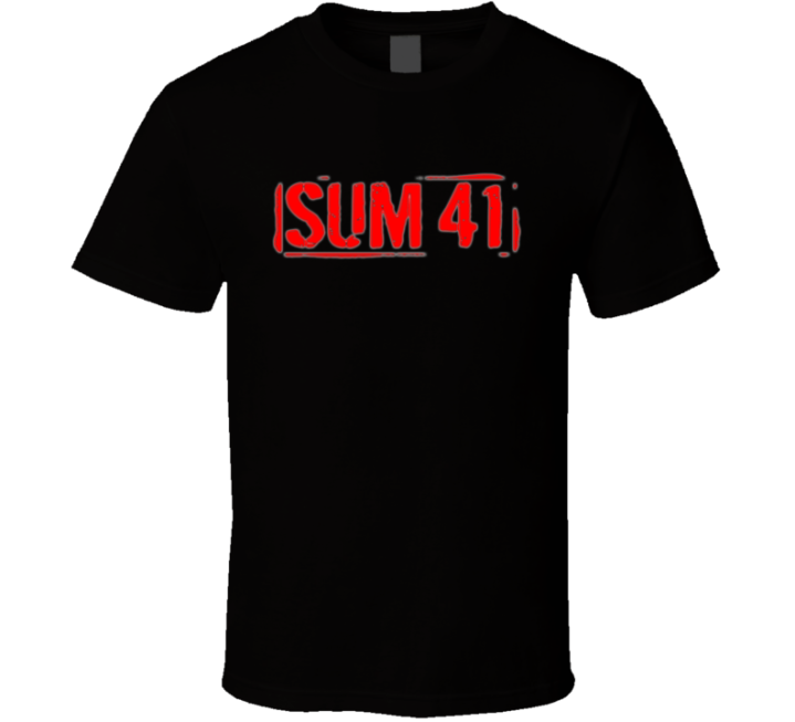 Sum 41 Band Tee T Shirt