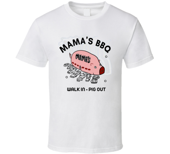 Mama's Bbq Always Sunny Iasip Philly Walk In Pig Out T Shirt