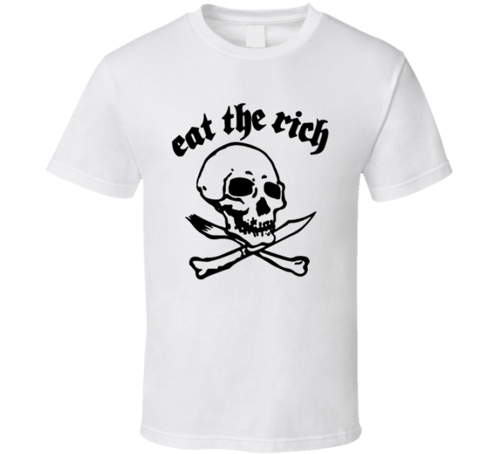 Eat The Rich Dee The Ramones Punk Band T Shirt