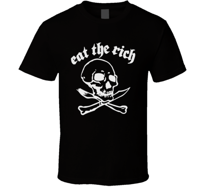 Eat The Rich Dee Ramone T Shirt