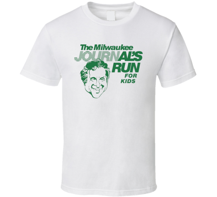 The Milwaukee Journal's Run For Kids Iasip 80s T Shirt