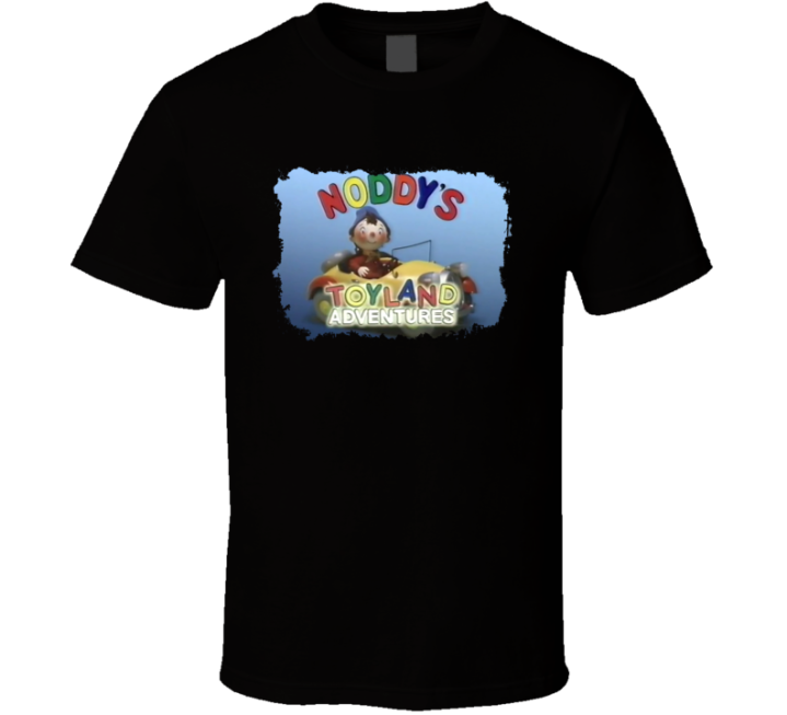 Noddy's Toyland Adventures Retro Cbbc Tv T Shirt