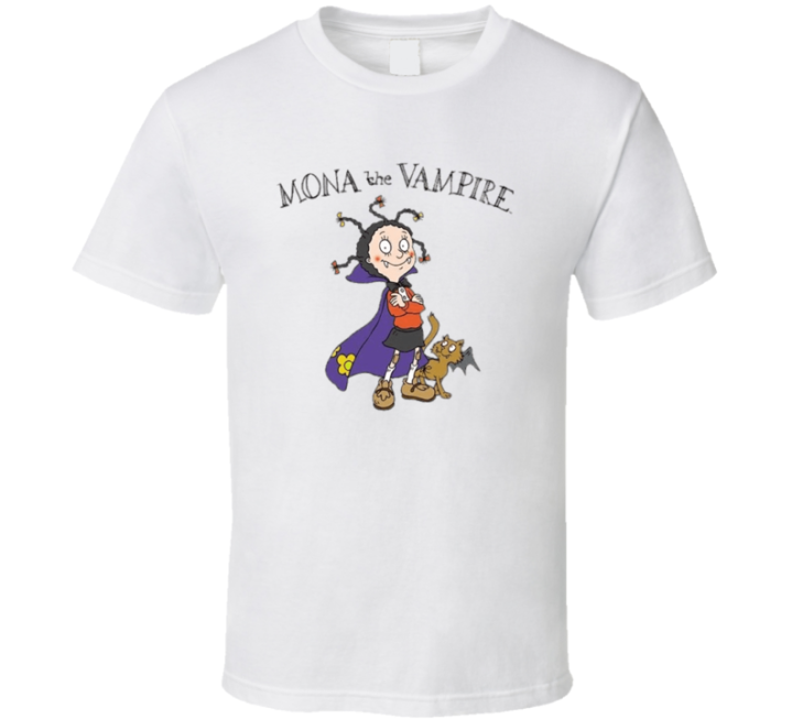 Mona The Vampire Retro Vintage Cartoon T Shirt