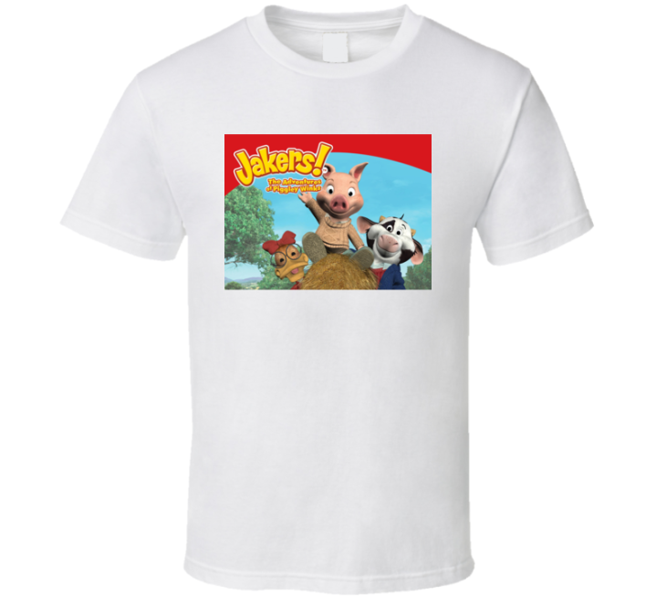 Jakers Adventures Of Pigley Winks Retro Cartoon T Shirt