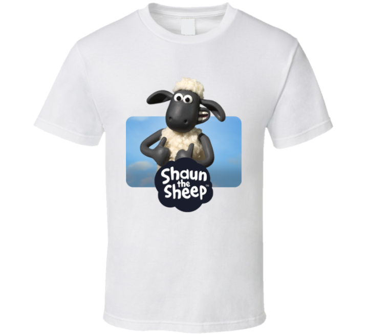 Shawn The Sheep Oldschool Tv Show T Shirt