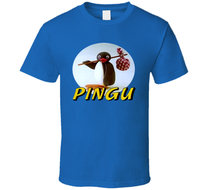 Pingu Oldschool Tv Show T Shirt