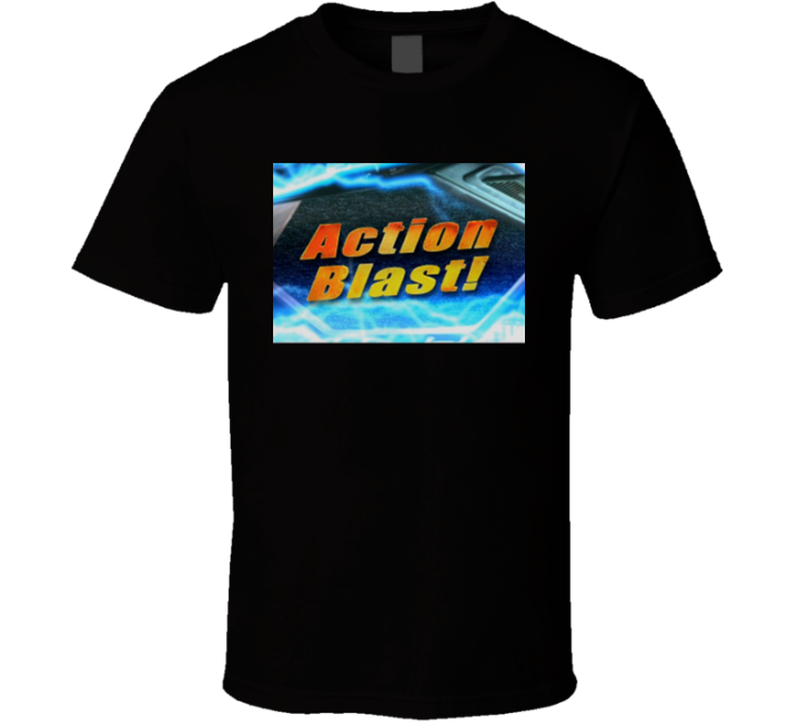 Action Blast Oldschool Tv Show Vintage T Shirt