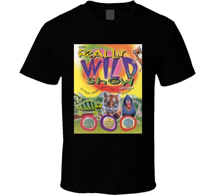 Really Wild Show Cbbc Oldschool Tv T Shirt