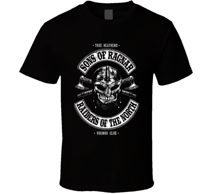 Sons Of Ragnar Anarchy Vikings Parody T Shirt