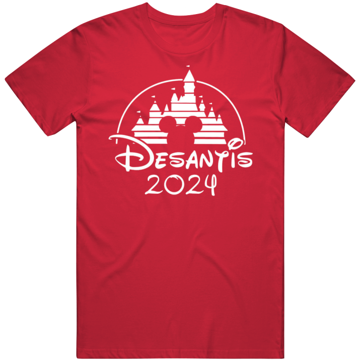 Ron Desantis Disney Logo Parody T Shirt