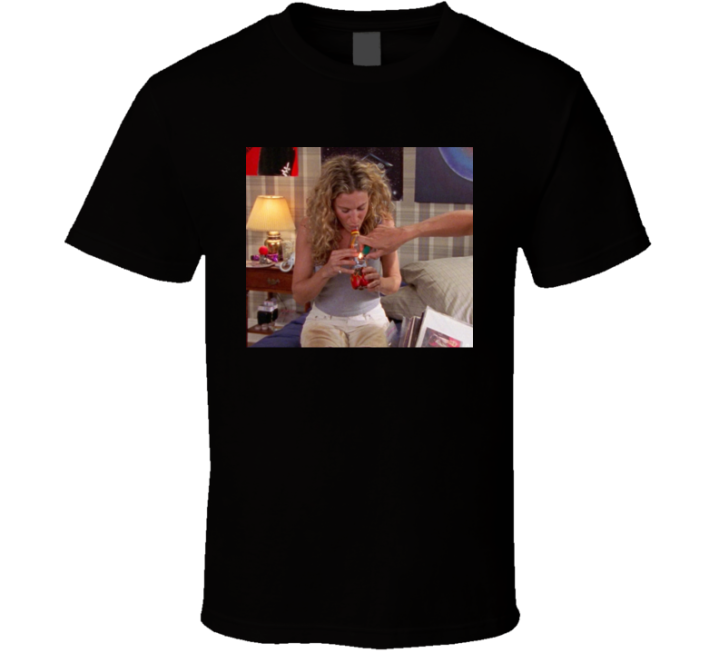 Carrie Bradshaw Sex And City Bong Hit Weed T Shirt