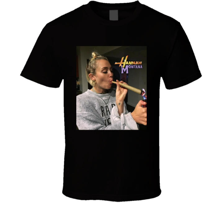 Hannah Montana 420 Weed Meme T Shirt