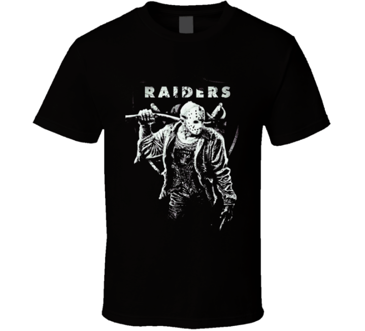 Oakland Raiders Jason Football Crossover T Shirt