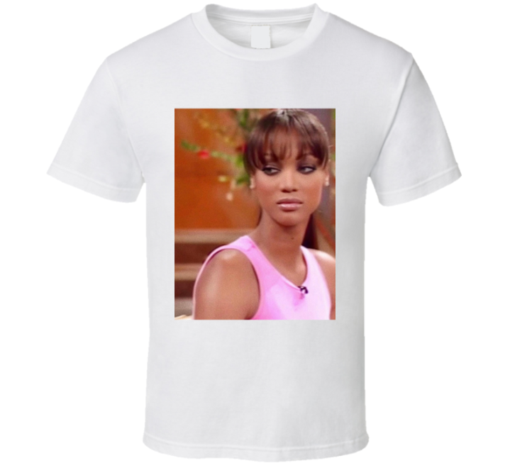 Tyra Banks Gaze Black Barbie Doll T Shirt