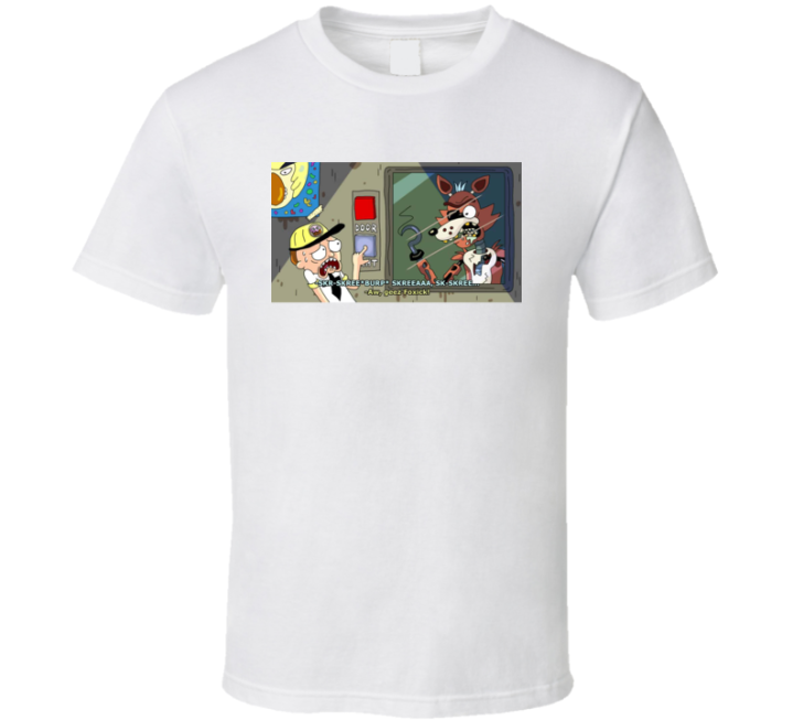 Rick Morty Five Nights At Freddy's Parody T Shirt