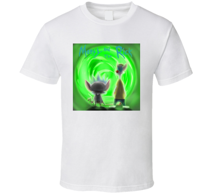 Morty And The Rick Pinky Brain Parody T Shirt