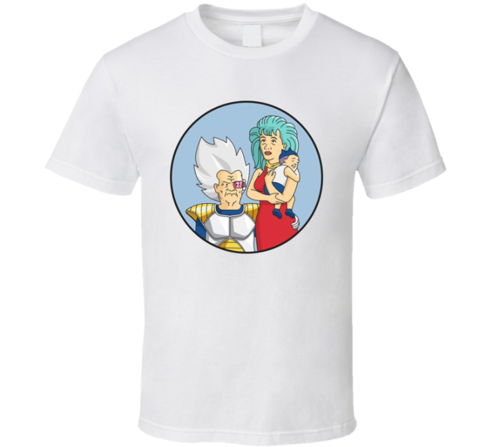 King Of The Hill Dragon Ball Vegeta Parody T Shirt