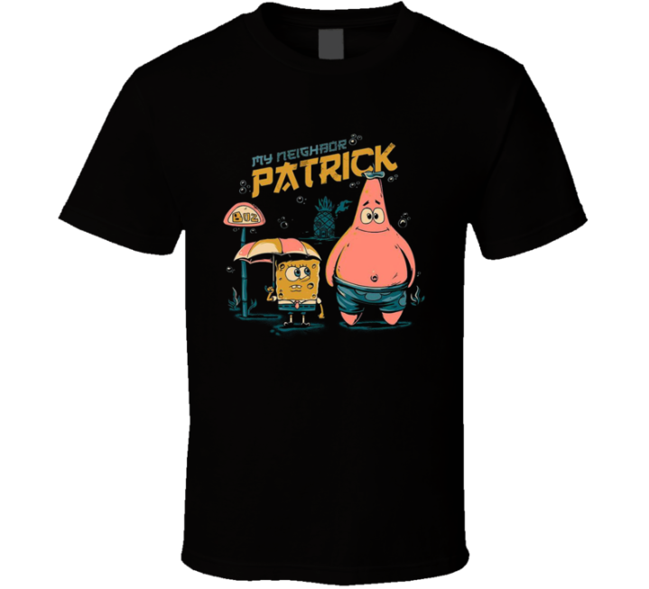 My Neighbor Patrick Spongebob Parody T Shirt