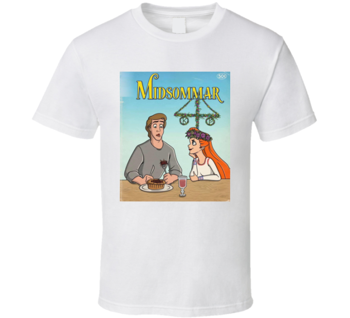 Little Mermaid Midsommar Cursed Parody T Shirt