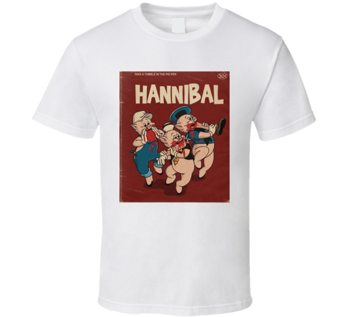 Hannibal Porky Pig Cursed Parody Meme T Shirt