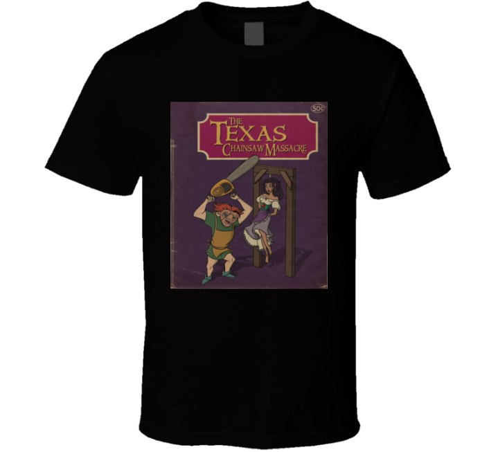 Texas Chainsaw Massacre Cursed Parody T Shirt