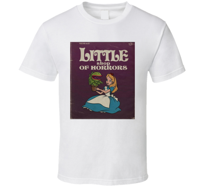 Little Shop Of Horrors Alice Wonderland Cursed Parody Meme T Shirt