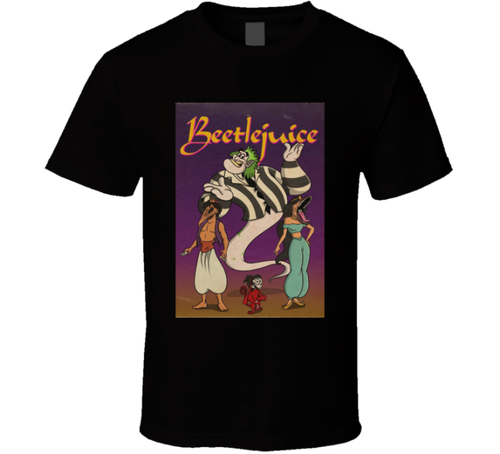 Beetlejuice Aladdin Cursed Parody Meme T Shirt