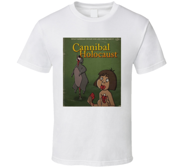 Cannibal Holocaust Jungle Book Cursed Parody Meme T Shirt