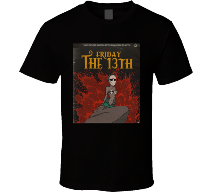 Little Mermaid Jason Halloween Cursed Parody T Shirt