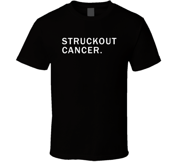 Struckout Cancer Liam Hendriks Chicago Baseball T Shirt