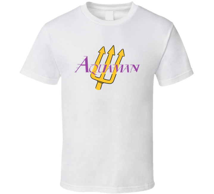 Aquaman Lakers Parody T Shirt