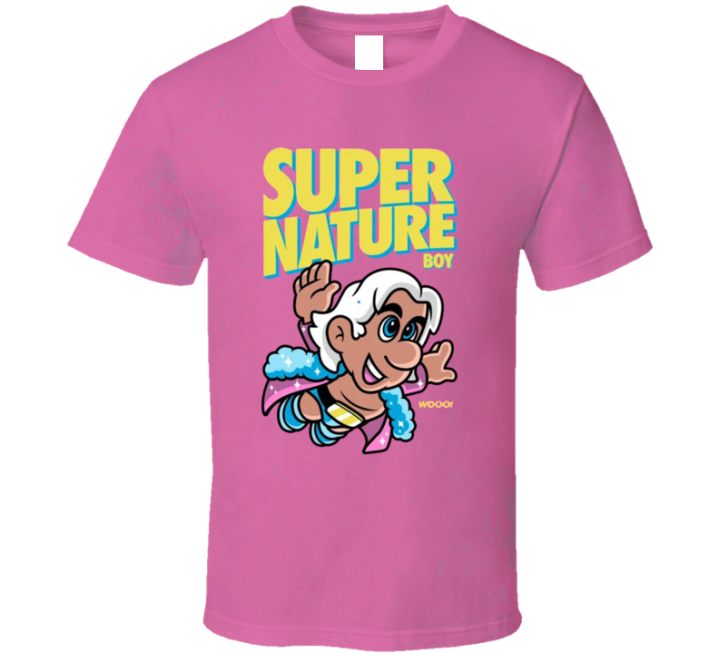 Super Nature Boy Rick Flair Mario Parody T Shirt