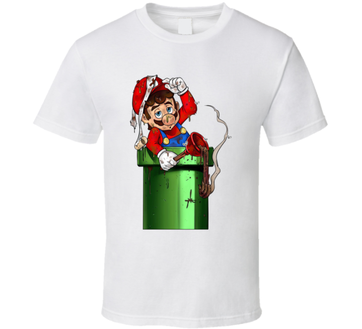 Super Mario The Plumber Parody T Shirt