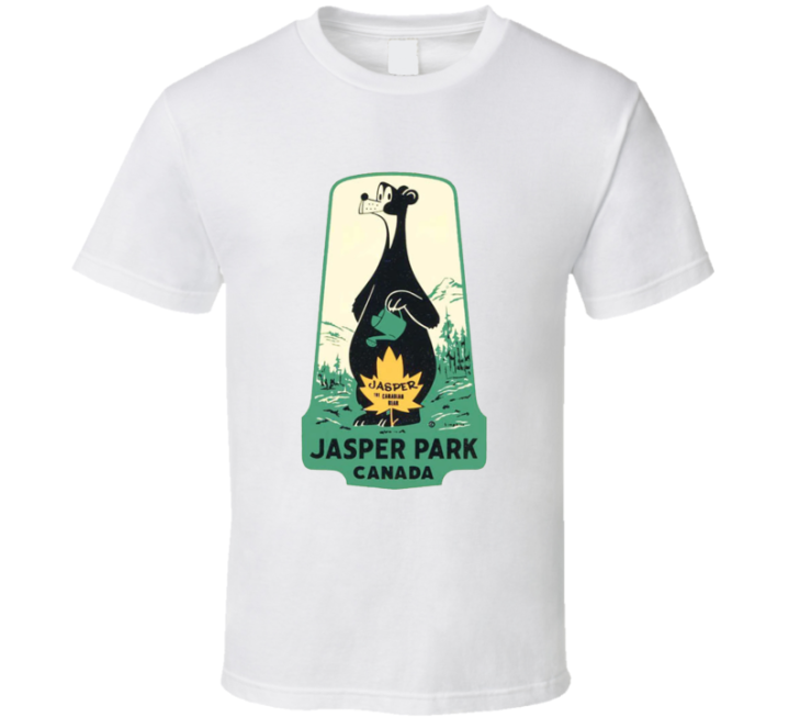 Jasper National Park Vintage 1950's Canada T Shirt