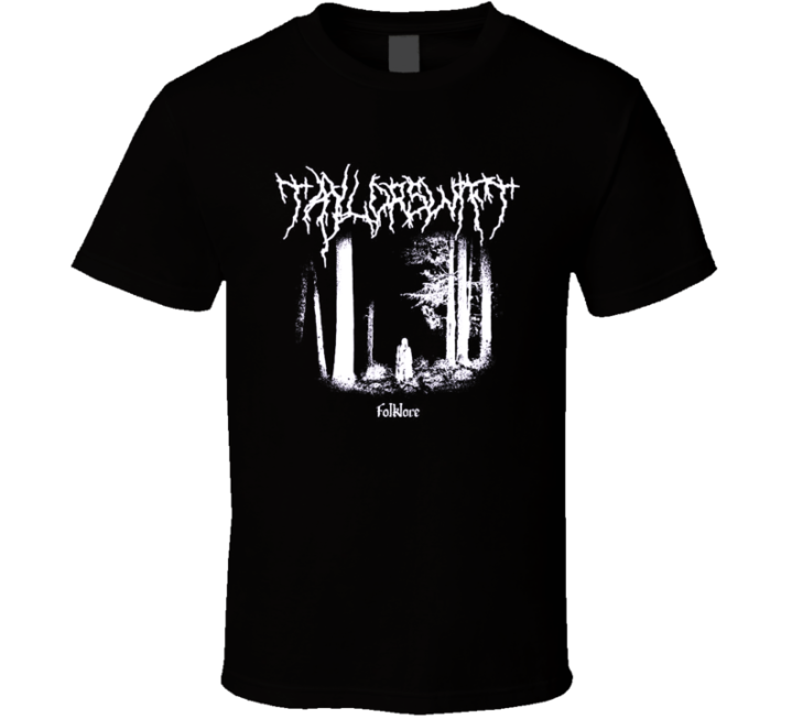 Folklore Black Metal Album T Shirt