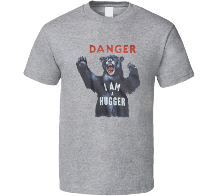 Danger I Am A Hugger Spiderman Movie T Shirt