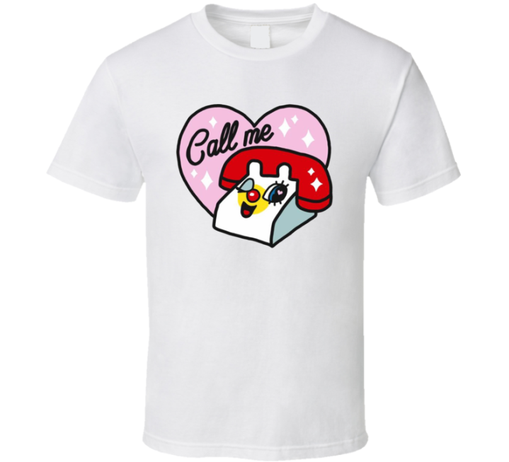 Power Puff Girls Call Me Hotline Phone T Shirt