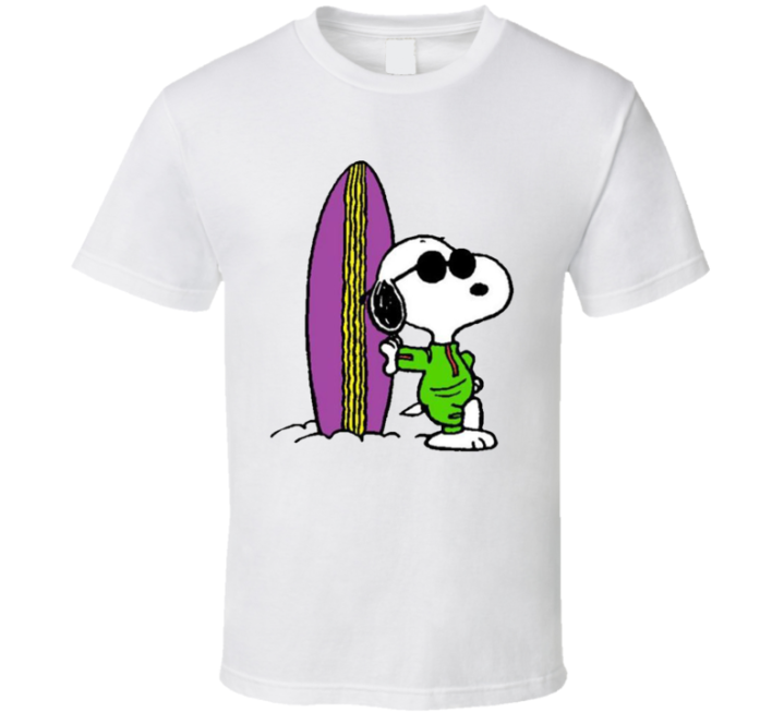 Snoopy Surfer Summer Outfit T Shirt