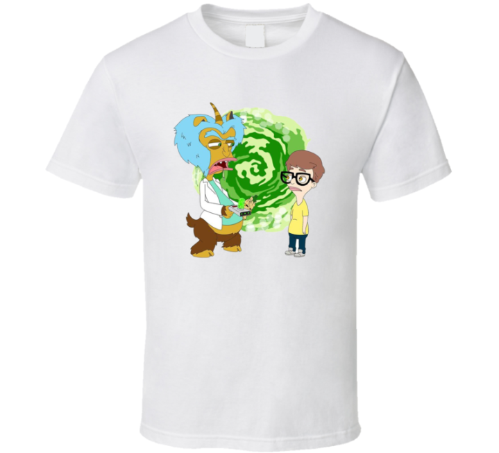 Big Mouth Rick And Morty Parody T Shirt