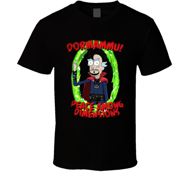 Dormammu Rick Morty Dr Strange Parody T Shirt