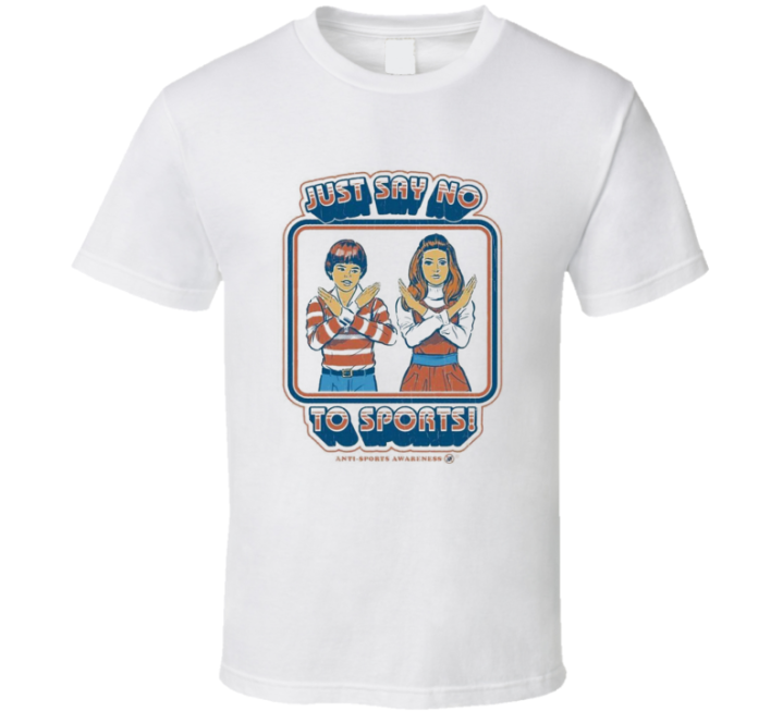 Just Say No To Sports Drugs Parody T Shirt